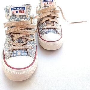 Converse Kids' Chuck Taylor Low-top Floral Sneakers